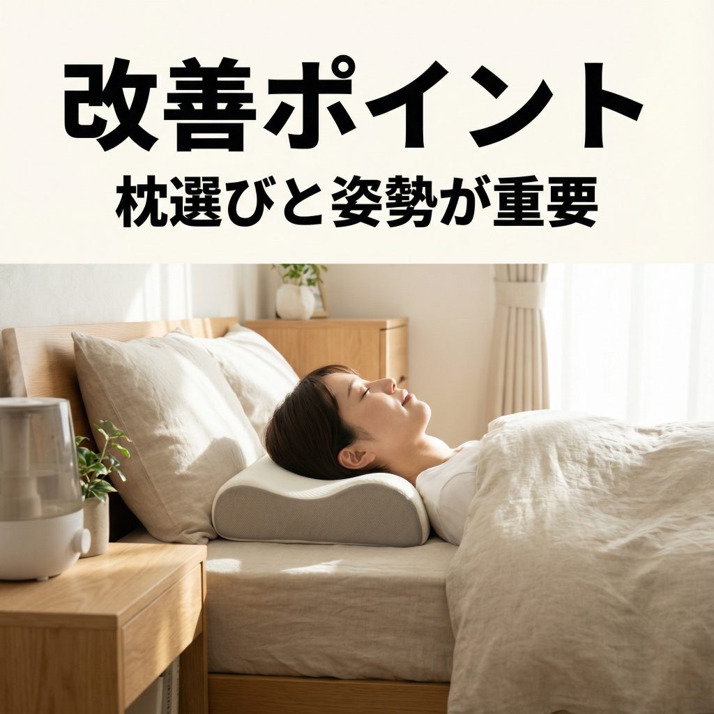 ストレートネックの改善ポイント