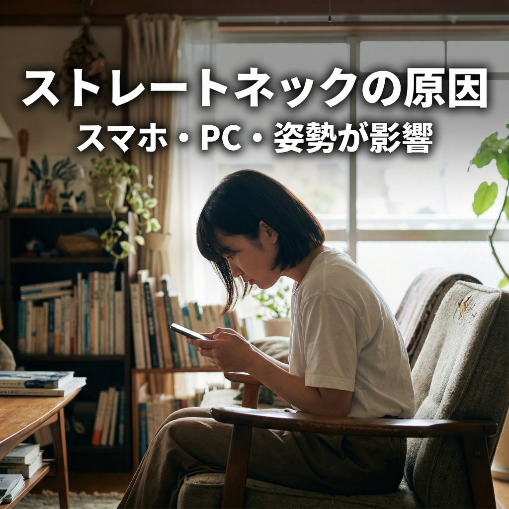 ストレートネックの原因